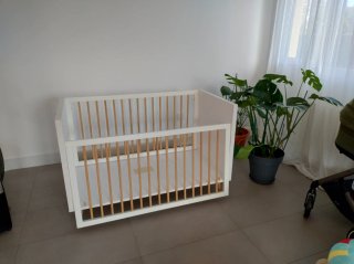 Cuna de madera 120x60 cm