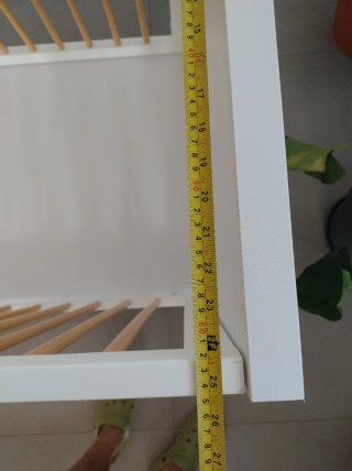 Cuna de madera 120x60 cm