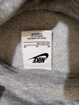 Jersey Nike Gris Talla S
