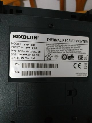 Impresora de Tickets Térmica Bixolon SRP330