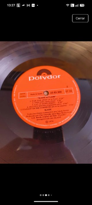 Vinilo LP Slade - Slade in Flame