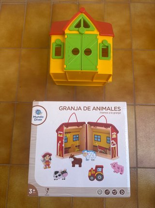 Lote Granja de animales Mundo Diver