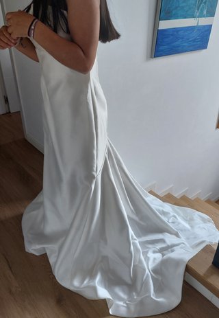 Vestido de Novia La Sposa corte sirena Talla 42