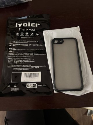 Custodia Ivoler iPhone SE 2022 G1 Nera