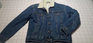 Cazadora Vaquera Pull&Bear con Borrego