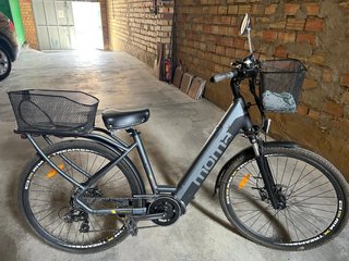 Bicicleta Eléctrica Moma Bikes Gris
