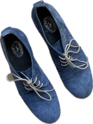 Botines de ante azul Triver Flight Talla 37