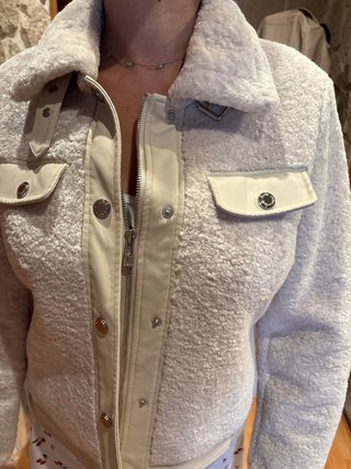 Cazadora Beige Talla M 38