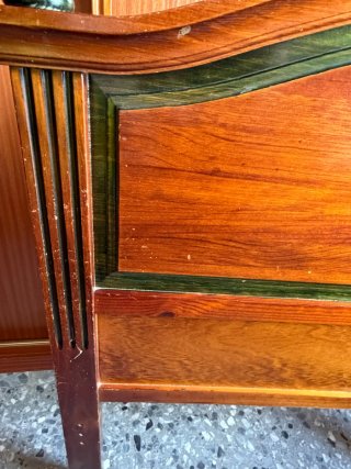 CONJUNTO DE DORMITORIO ANTIGUO PARA RESTAURAR
