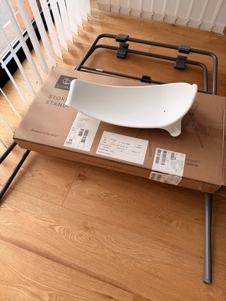Soporte Plegable Stokke Flexi Bath, y hamaca