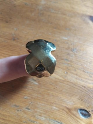 Anillo Tous Oso Dorado
