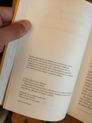 Lote Gabriel García Márquez(todos primera edición)