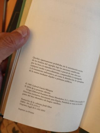 Lote Gabriel García Márquez(todos primera edición)