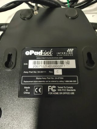 Interlink Electronics ePad Tablet Negra