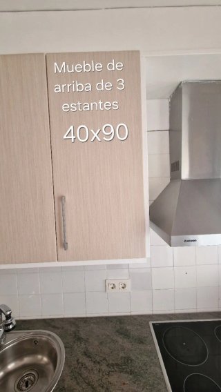 Cocina completa con electrodomésticos