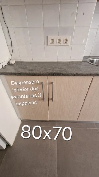 Cocina completa con electrodomésticos