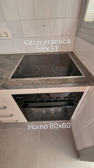 Cocina completa con electrodomésticos