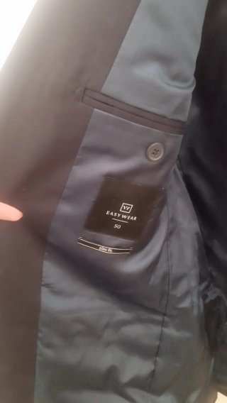 Traje azul marino Easy Wear