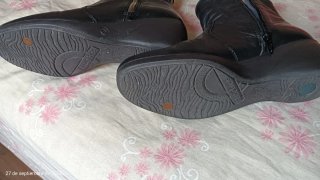 Botines Fluchos Mujer Negro