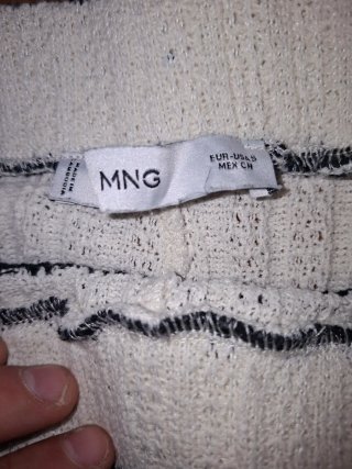 Pantalones de rayas Mango