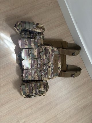 Chaleco táctico Airsoft Multicam Nuevo