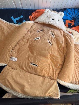 Saquito bebé Osito 2 en 1 Vertbaudet