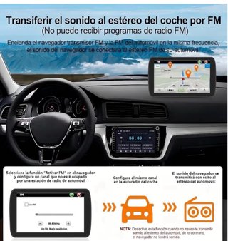 Navegador GPS Hexinex 9 Pantalla Táctil
