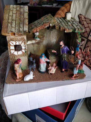 Nacimiento de Belén con Figuras