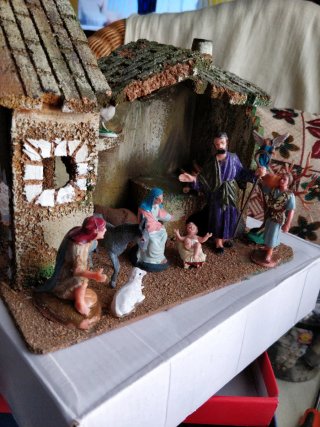 Nacimiento de Belén con Figuras