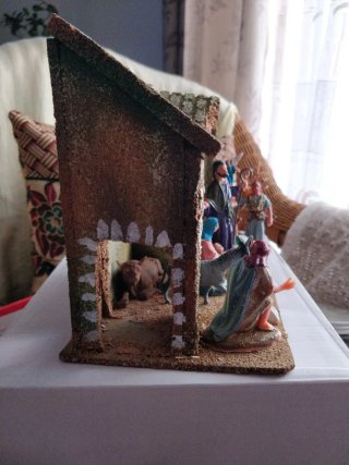 Nacimiento de Belén con Figuras