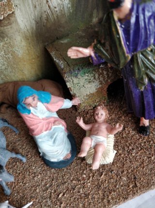 Nacimiento de Belén con Figuras