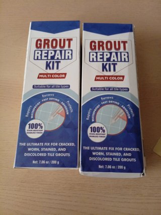 2 Kits Reparadores de Juntas de Azulejos