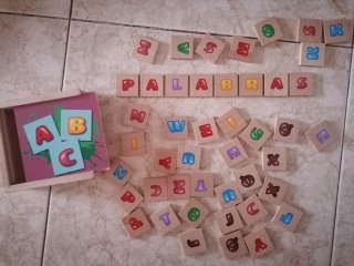 Lote 3 juegos infantiles educativos de madera
