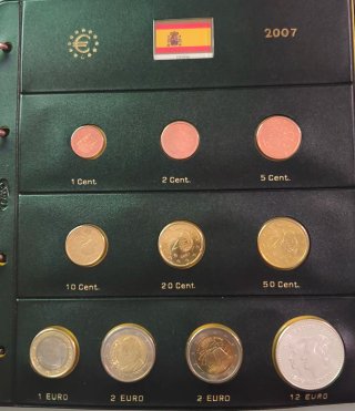 Álbum Completo Colección Monedas Euro España 1999-