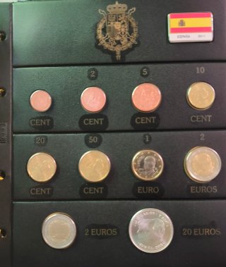 Álbum Completo Colección Monedas Euro España 1999-