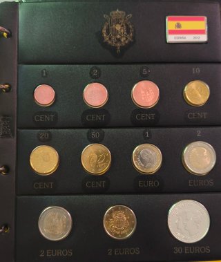 Álbum Completo Colección Monedas Euro España 1999-