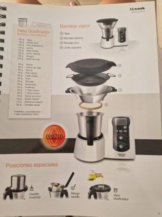 Robot de cocina Taurus Mycook 59+ sin estrenar