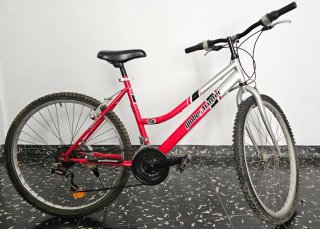 Bicicleta Montaña Globe Trotter Roja/Plateada