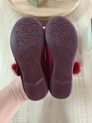 Zapatos de Niña Vul-ladi Burdeos