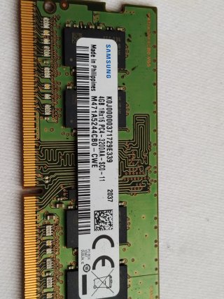 Memoria RAM Samsung 4GB DDR4 3200MHz