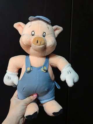 Los 3 cerditos clásicos disney cuento peluches 90s