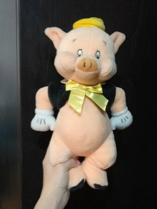 Los 3 cerditos clásicos disney cuento peluches 90s