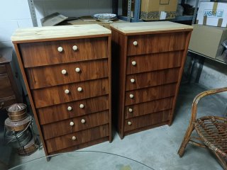2 Zapateros de madera