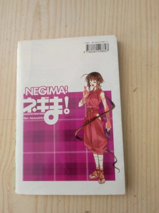 Negima num 3 ( español))  y Maruto num 2 (catalan)