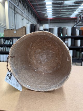Cubremaceta de Fibra Natural 19x16 cm