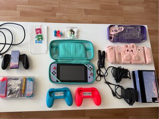 Nintendo Switch con accesorios