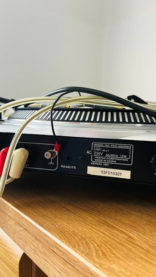Giradiscos Vestax PDX-2000 MK2 con Maletín