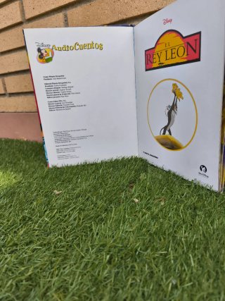 Cuento ilustrado Disney "El Rey León"