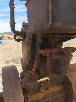 Motor de riego DITER antiguo