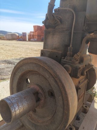 Motor de riego DITER antiguo